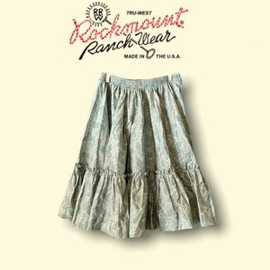 Vintage Tru-West RockMount Ranch Wear Western Skirt